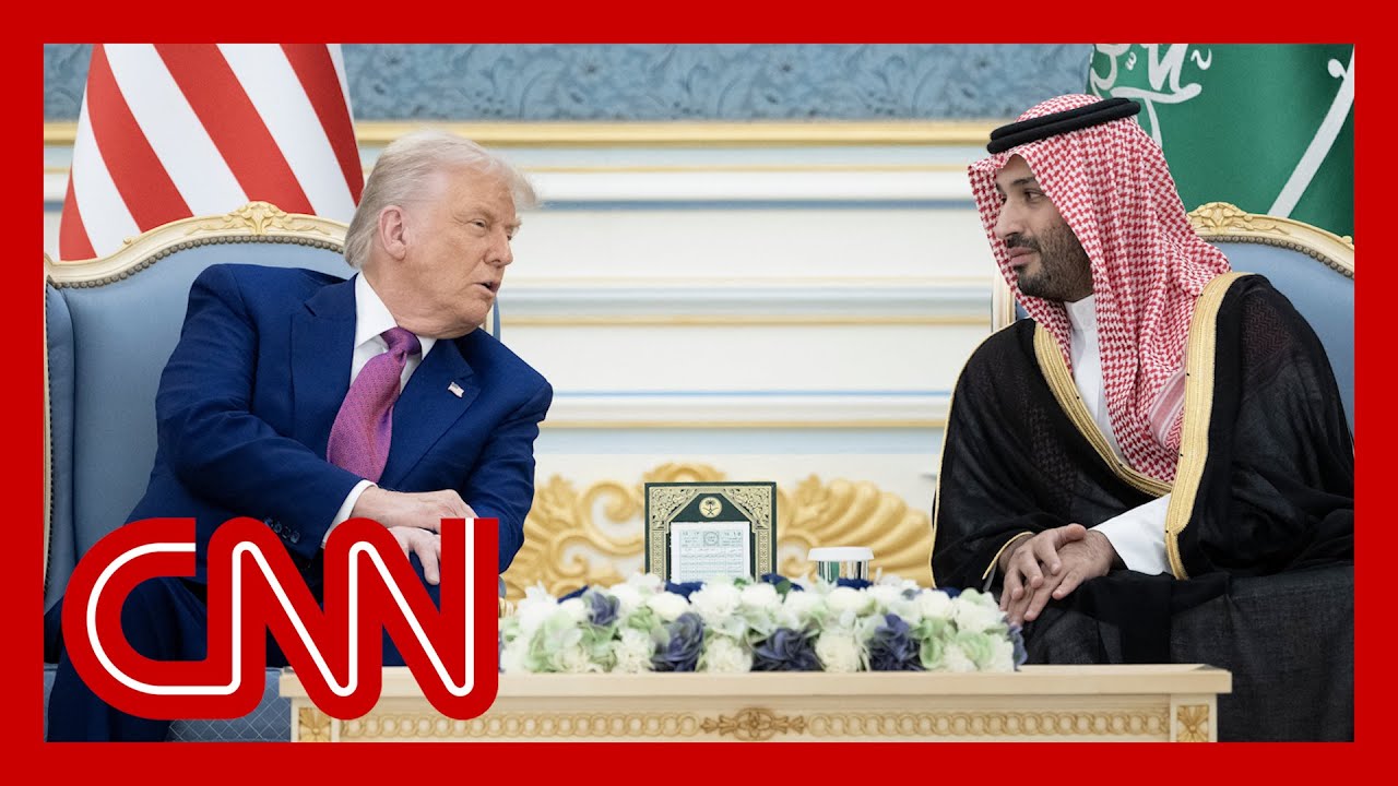 Trump arrives in Saudi Arabia, kicking off first major international trip of his second term