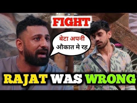 Rajat Dalal And Avinash Fight | Bigg Boss 18 | Rajat Dalal | Avinash | #biggboss18 #news