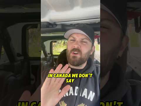 Canadian is pretty much it's own language #Canada #Canadian #jokes #funny