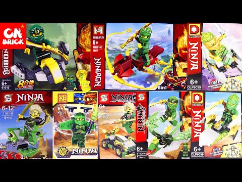 Lego Ninjago   Lloyd Minifigures Collection Unoffical Lego Vol 1