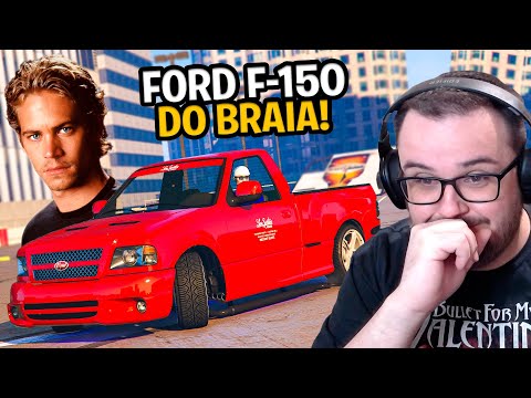 RECRIEI A CAMINHONETE DO BRIAN DO VELOZES E FURIOSOS NO GTA ONLINE