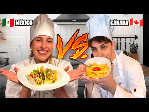 ¿QUIEN TIENE LA MEJOR GASTRONOMIA?😱 | MÉXICO🇲🇽 VS CANADA🇨🇦 #kimrixs