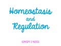 Exploring Homeostasis and Regulation in Anatomy