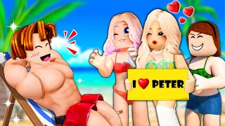 ROBLOX Brookhaven 🏡RP - FUNNY MOMENTS: SAJA HANDSOME BOY PETER GETS A FANCLUB?! | Roblox Animation