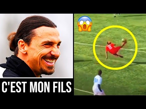 Le fils de ZLATAN – LA FUTURE BÊTE DU FOOTBALL! Découvrez Maximilian Ibrahimović