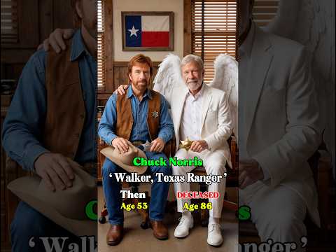 Walker, Texas Ranger Cast: Then and Now ๐ค โญ