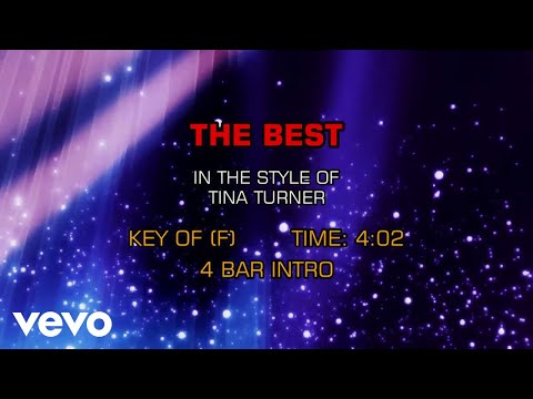 Tina Turner – The Best (Karaoke)