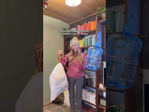 Alaskan Dry Cabin Living: Chores Day