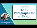 English Essay Structure and Techniques