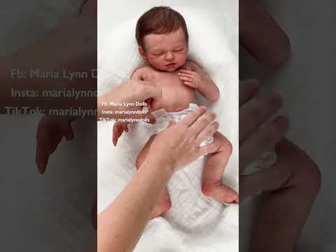 Silicone Baby WETS Her Diaper!! ๐ผ๐ถ๐ผ #shorts #siliconebaby #reborn