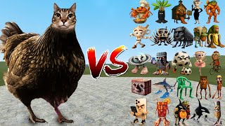 Too Much UPDATE Italian Brainrot Nextbots Animals! In GMOD MAZE - Garry's Mod Addon (Part 9)