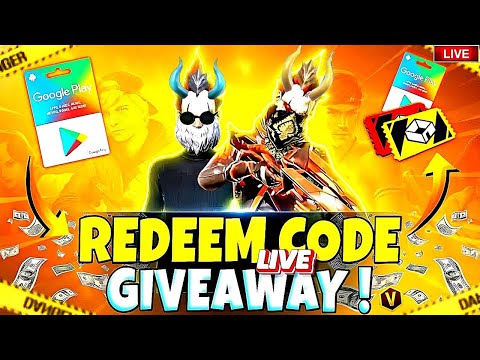 🔥 Free Fire Live Custom Room | Win Google Play Redeem Code 🎁 | Intense Battle!