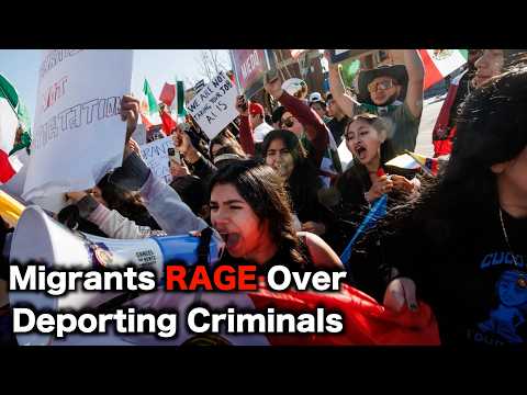 Migrant Rioters DEMAND To Stay In America