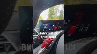 2026 BMW M2 G87 LCI 0-100 Launch Control 🏁