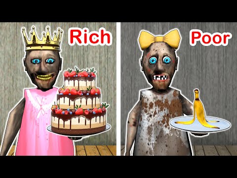 Poor Granny vs Rich Granny vs Bad Food - funny horror animation (p.185)