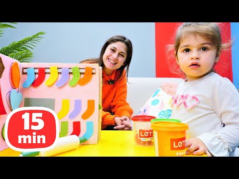 Çocuklar İçin Harika Etkinlik Videoları 🎨🧩. Eğitici oyuncaklar