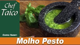 Molho Pesto - Chef Taico