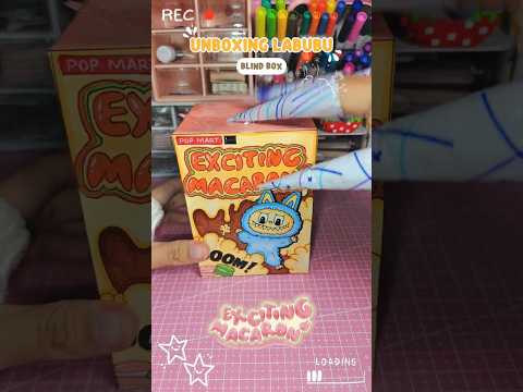 UNBOXING BLIND BOX LABUBU⁉️⁉️ tutorialnya cek aja YouTube/playlist aku yaa #diy