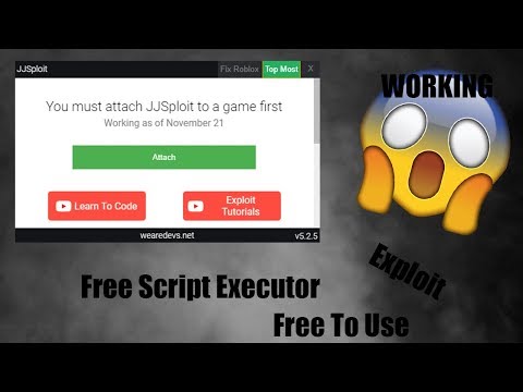 free roblox script executor 2017