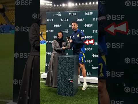 Cr7 Achieve ONCE AGAIN "The Goal Of The Week Award" #cristianoronaldo cr7 shorts#football #ytshorts