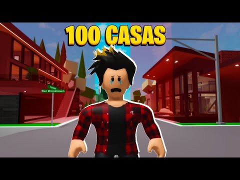 Fui BANIDO DE 100 CASAS no BROOKHAVEN!