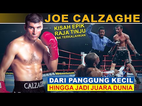 Tidak Terkalahkan!! Pertahankan Gelar Dunia Hingga Akhir Karir | JOE CALZAGHE