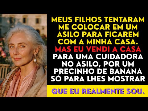 Meus filhos tentaram me colocar em um asilo para ficarem com a minha casa. Mas eu vendi a casa...
