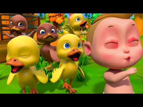 Five Little Ducks Song | Original Nursery Rhymes & Kids Songs