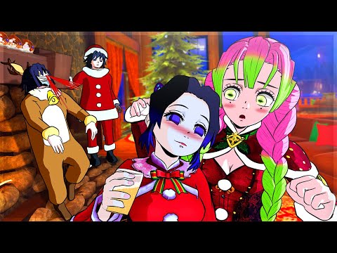 Keeping up with the Hashira 3 - Christmas Episode (Demon Slayer VR)