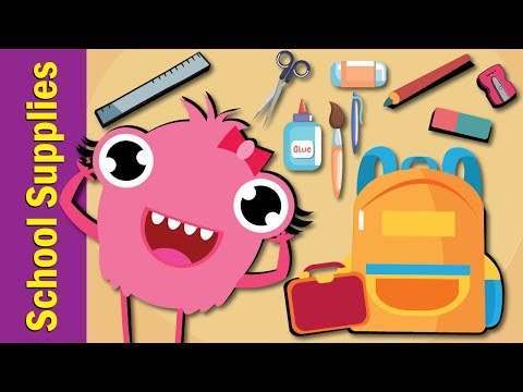 School Supplies Song | Fun Kids English - YouTube