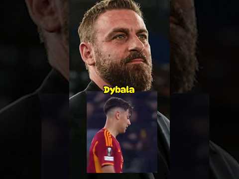 Dybala durmio la pelota y asi reacciono De Rossi
