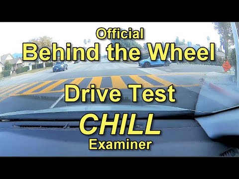 california drivers test behind the wheel