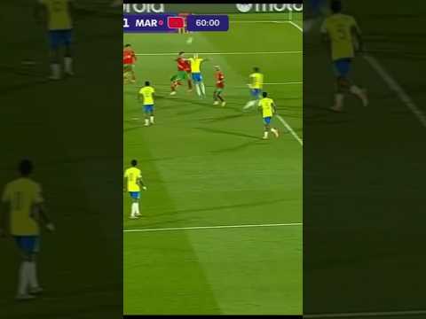 هدف عثمان معمة في شباك منتخب البرازيل 1 ـ 0