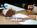 Citizens' Duties and Obligations