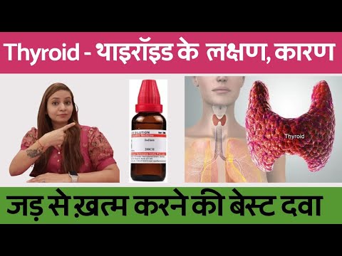 Thyroid symptoms | Thyroid problems in women | Thyroid homeopathic medicine