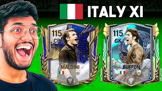 Highest Rated Italian Squad in FC MOBILE!
