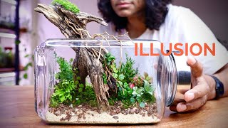Magical Terrarium Illusion 🌿 (Terrascape Inside and Outside)