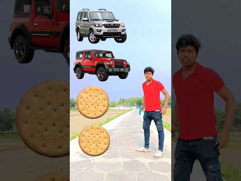 Marie biscuits to Scorpio, Thar, Alto & Fortuner car - Vehicles names magic video