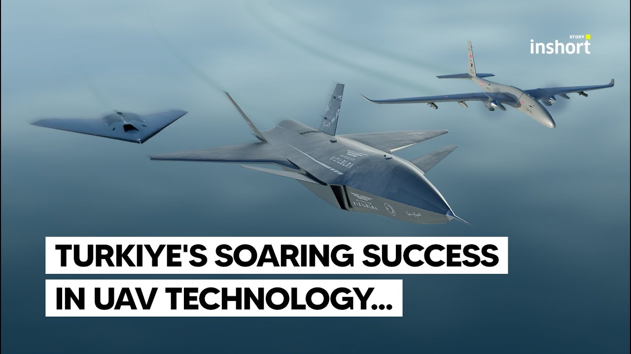Türkiye’s Soaring Success in UAV ‘ Kizilelma, Akinci, Anka 3, TB2 ‘ drones Technology | InShort