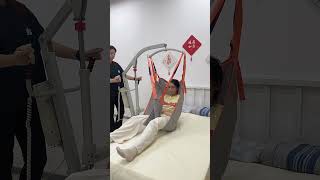 ▶️ Electric Patient Mobility Adjustable Full Body Lift Machine – lift without the strain ( # 2461 )