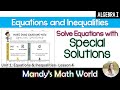 Understanding Solutions in Equations
