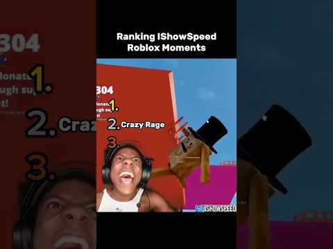 Best IShowSpeed Roblox Moments #shorts #funny #ranked
