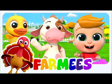 Música de Som de Animal, Velho Macdonald e mais Rimas para Crianças - Farmees
