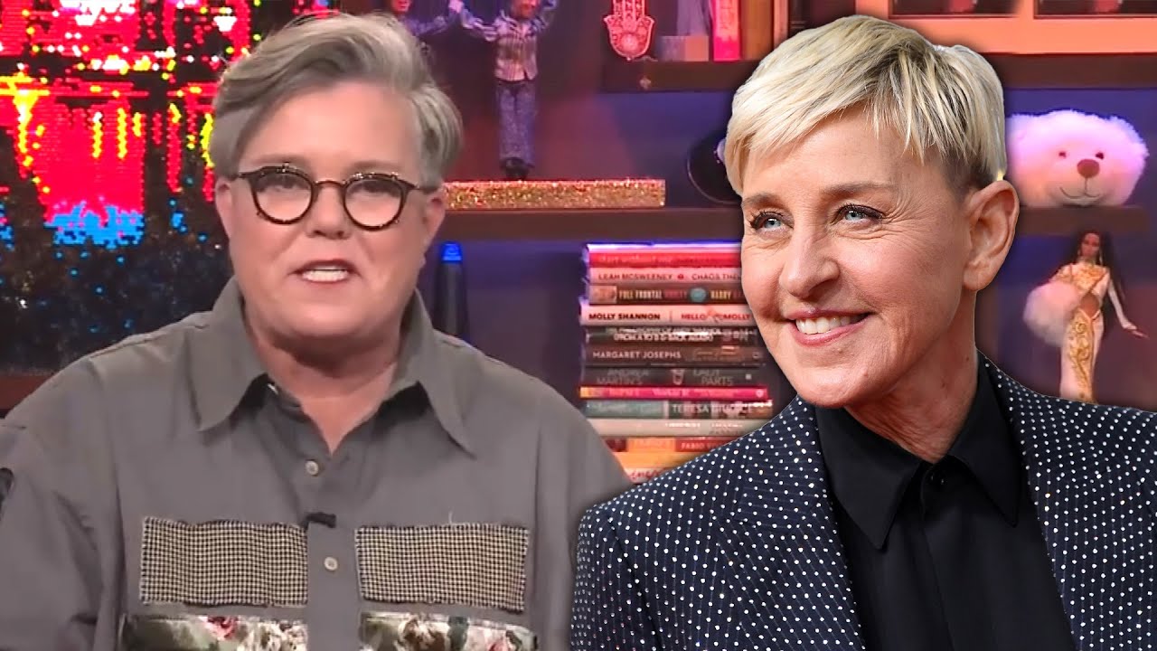 Rosie O’Donnell Explains Her Rift With Ellen DeGeneres￼
