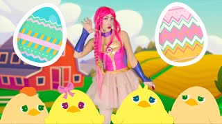 Luli Pampín y los 🐥🐤 Los pollitos preparan huevos de Pascua #pascua
