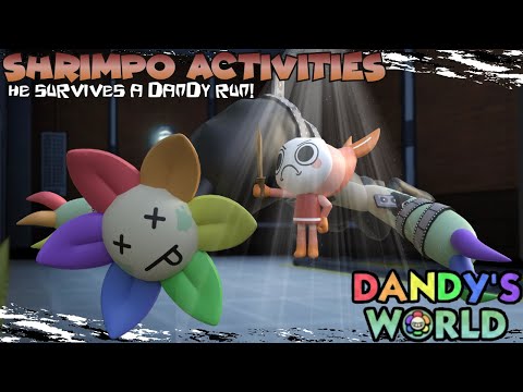 Shrimpo Survives a Dandy Run! | Dandy's World