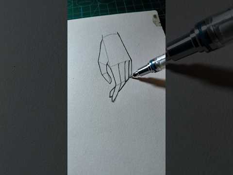 How To Draw Anime Hand #drawing #anime #howtodraw #manga