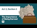 The Importance of Being Earnest Questions