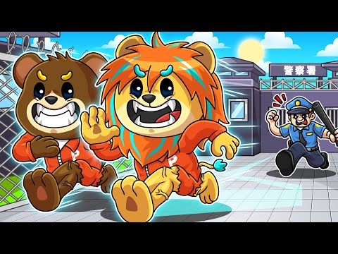 ムキムキに鍛えて超スピードでセキュリティ刑務所から脱出してみた【 ロブロックス Roblox 】