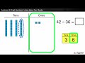 Subtracting 2-Digit Numbers with Base-Ten Blocks